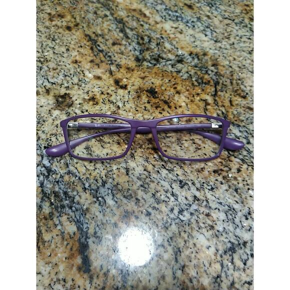 Ray-Ban Women's Purple Silver RB7048 5443 53-17-145 Eyeglasses - Picture 1 of 11
